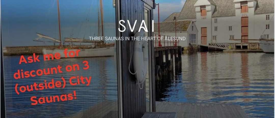 In The Heart Of Brosundet! Fully Equipped 3 Bed Room Ap Ålesund Dış mekan fotoğraf